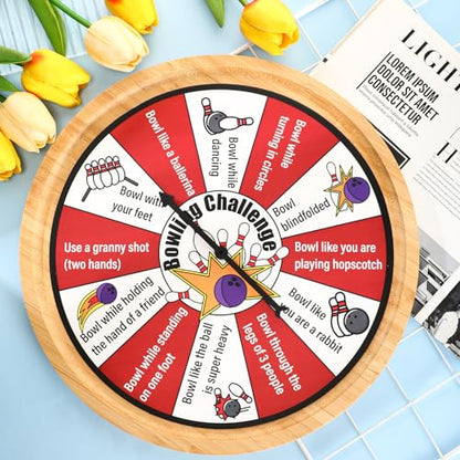 HyDren Bowling Challenge Game Spinner for Mini Party Favors Bowling Birthday Party Favors Birthday Supplies for Boys Girls