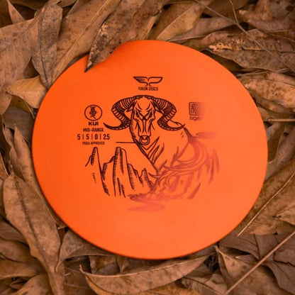 Yikun Midrange Disc Golf Disc-Overstabel Golf Mid-Range,PDGA Approved Great for Competition,Leisure and Entertainment - color: orange