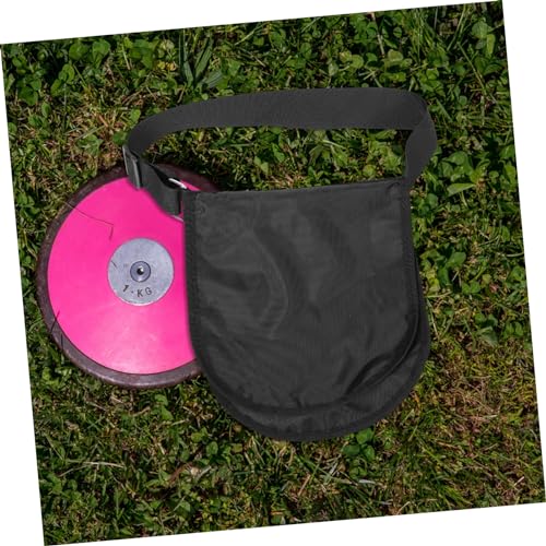 Totority Athletic Discus Storage Discus Pouch Bag Shot Put Bag Holder Gym Essential