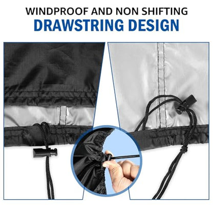 Table Tennis Cover Waterproof Ping Pong Indoor/Outdoor Dustproof Heavy Duty Polyester 165 X 70 185cm