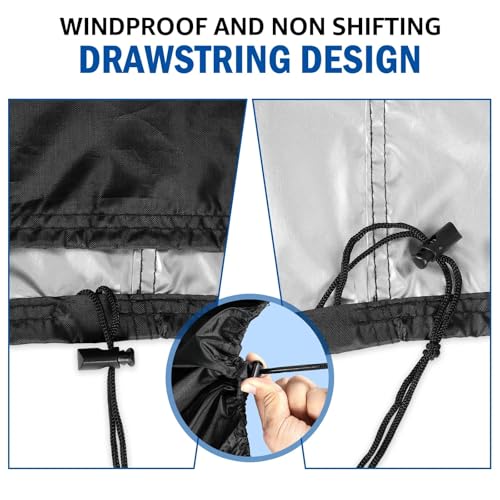 Table Tennis Cover Waterproof Ping Pong Indoor/Outdoor Dustproof Heavy Duty Polyester 165 X 70 185cm