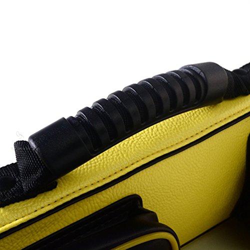 CUESOUL Soocoo Series 2x4/2x2 Hard Pool Cue Case -Holds 2 Cue Butt and 4 Cue Shafts,Four Color Available - color: 2x2-Yellow