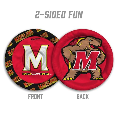 YouTheFan NCAA Maryland Terrapins Flimzee Bean-Bag Flying Disc - style: Maryland Terrapins