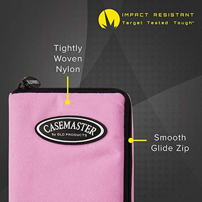 Casemaster Select 3 Dart Nylon Storage/Travel Case - color: Pink