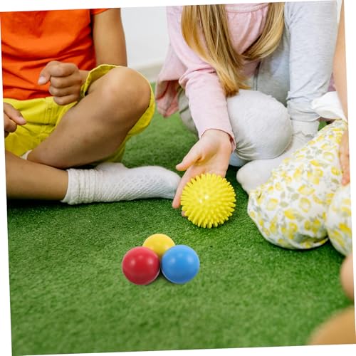 3Pcs Wooden Croquet Balls Outdoor Game for Boys Promotes Hand Eye Coordination Family Fun for Backyard Lawn Activities