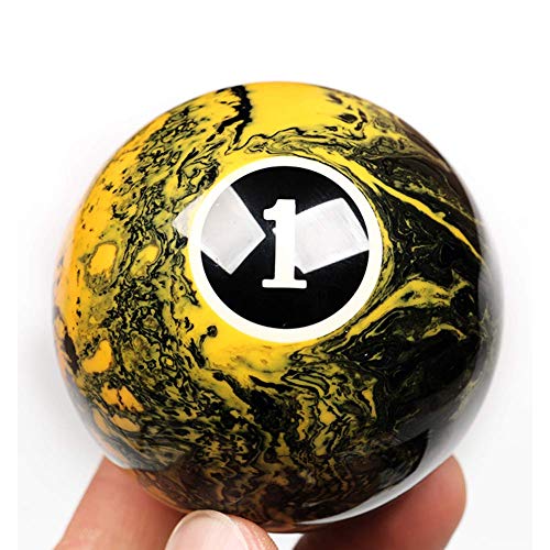 CUPPA Professional Pool Balls/Billiard Balls Set, Complete 16 Balls for Pool Tables - color: Black