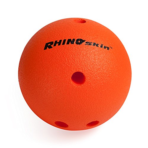 Champion Sports Foam Bowling Ball: Rhino Skin Soft - 1.5 Lb Bright Orange