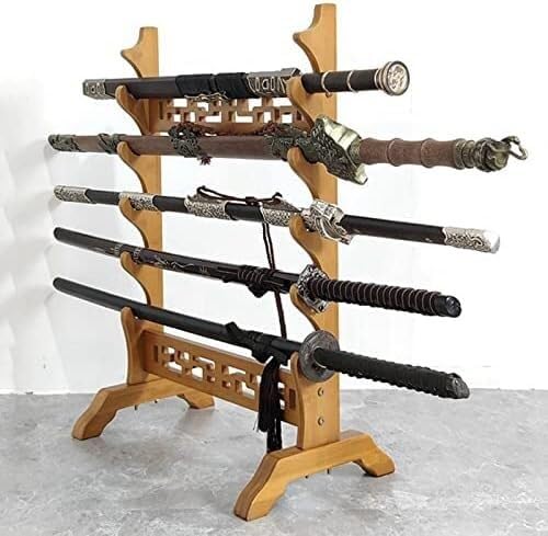 Portable Billiard Cue Rack Pool Table Accessory Organiser Wooden Pool Cue Holder - Freestanding Pool Ball Floor Stand For Game Room Clubs Hardwood Wall Mounted Pool Cue Holder(10) - size: 10