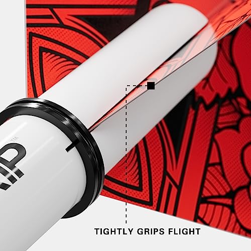 Target Darts 5 x Sets of Pro Grip Shaft - 15 in Total - color: White, size: Intermediate