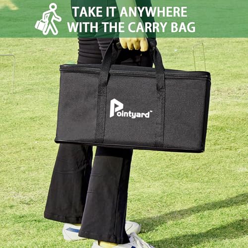 Bocce Ball Set 90mm Regulation Size - 8 Premium Resin Balls with Pallino, Carrying Bag, Measuring Tape - Outdoor Lawn Game for Adults, Seniors, Family - Backyard Beach Park Yard Game