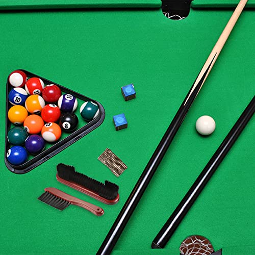 PATIKIL Billiard Pool Ball Rack Set, 2 in 1 Pool Cue Rack Triangle Rack and 9-Ball Diamond Billiard Rack for Billiard Pool Table, Black