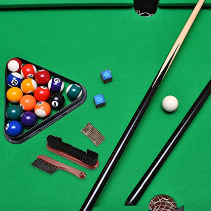 PATIKIL Billiard Pool Ball Rack Set, 2 in 1 Pool Cue Rack Triangle Rack and 9-Ball Diamond Billiard Rack for Billiard Pool Table, Black
