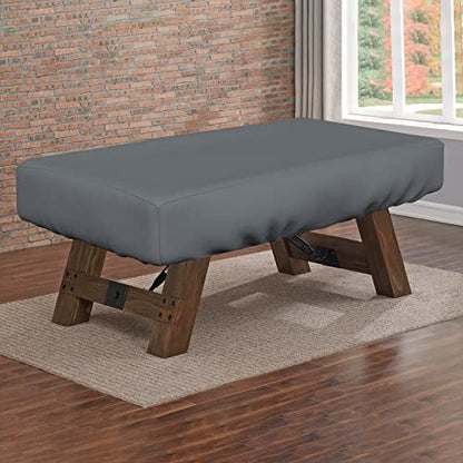 Covers & All Air Hockey Table Covers, Made of 12 Oz Waterproof & UV-Resistant Cover Max Fabric, Suitable for Indoors/Outdoors (88" W x 44" D x 15" H, Gray) - color: Grey