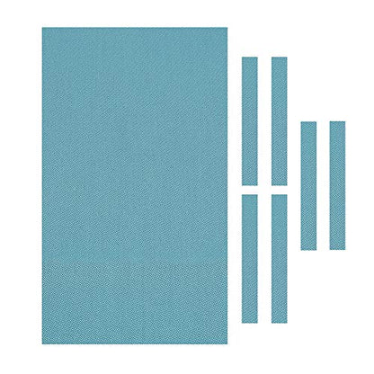 300 Pool Table Cloth Set 9 ft - color: Grey Blue, size: 8ft