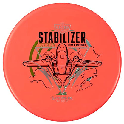 Streamline Discs Electron Stabilizer Disc Golf Putter (Choose Your Firmness/Colors May Vary) - size: 170-175g, style: Soft