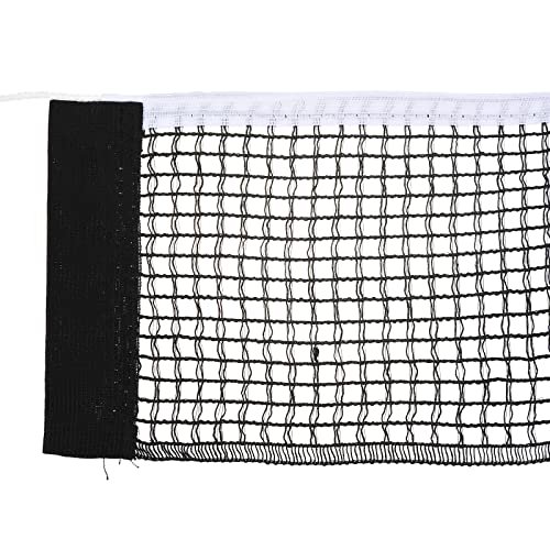 PATIKIL Table Tennis Net Replacement, Ping Pong Net String Tension Equipment Accessories Polyester Cotton for Indoor Outdoor - color: Black