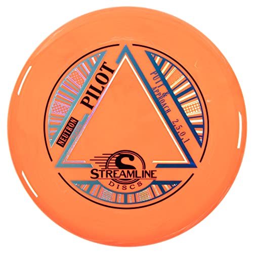 Streamline Discs Neutron Pilot Disc Golf Putter (Colors May Vary) - size: 170-175g