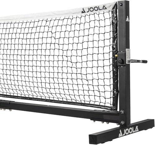 JOOLA Pro Pickleball Net – Portable Outdoor Pickleball Net System – Heavy Duty, Tournament Grade Net for Outside & Indoor Pickleball Courts – Regulation Height & Length