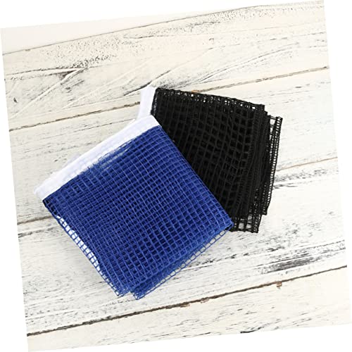 2pcs Regulation Pong Net Bike Cage Mount Base Keychain Mirror Equipment Table Tennis Ball Net Suit Table - size: 175X15CM