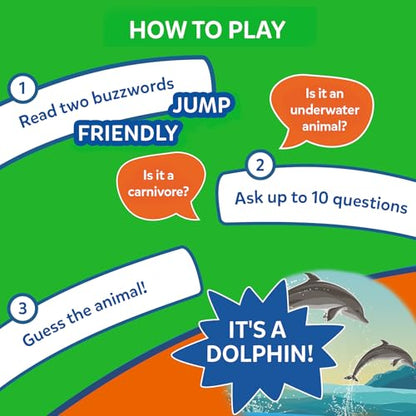 Skillmatics Guess in 10 Animals & Countries Combo, Perfect for Boys, Girls, Kids & Families Who Love Card Games, Educational Toys, Travel Games, Trivia, Gifts for Ages 6, 7, 8, 9, 10 & Up - style: Animals & Countries Combo