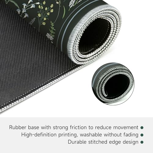 Mahjong Mat for Table - Durable Mahjong Table Cover with Unique Design, Premium Mahjong Accessories, Perfect Mahjong Gifts for Women, Game Mat for Mahjong and Board Game Enthusiasts (Forest Night) - style: Forest Night