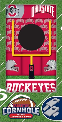 MasterPieces NCAA Syracuse Orange Tabletop Cornhole Game - Home Decor - style: Ohio State Buckeyes