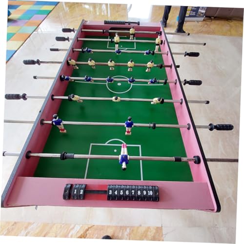 YARNOW 5pcs Convenient Foosball Replacement Players Plastic Handles Nonslip Grip Ergonomic Design for Desktop Football Table