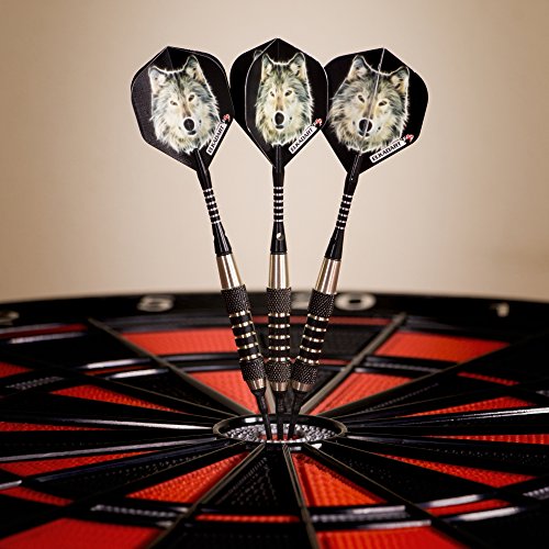 Elkadart Lone Wolf Soft Tip Darts with Storage/Travel Case - style: 16 Grams