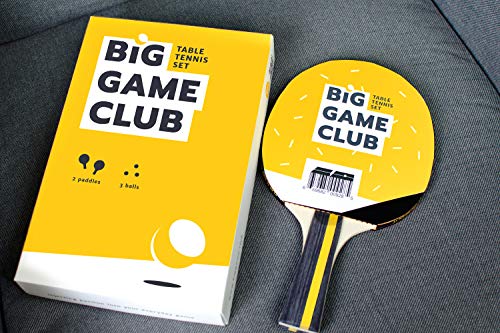 Premium Table Tennis Ping Pong Paddle Set - Perfect for Office, School, Home, Party, Family Games - Great as Professional & Recreational Game - Limited Edition