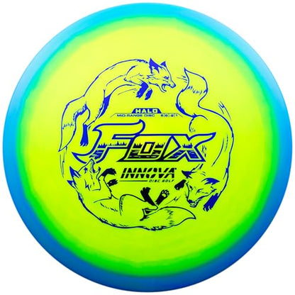 Innova Halo Star Fox Disc Golf Mid-Range, Far Gliding Mid-Range Disc (Colors Will Vary) - size: 170-174g