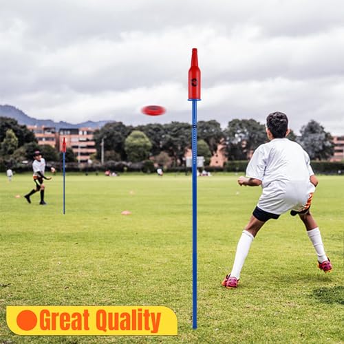 Juegoal Outdoor Flying Disc Game Set, Yard Games Set, Outside Fun Disc Toss Game for Beach Lawn Backyard Park Camping - style: Regular