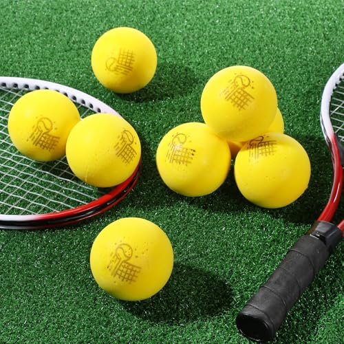 WinnerWhy Foam Tennis Balls for Adult Practice Yellow Soft Foam Tennis Balls Bulk for Beginners Man Trainin