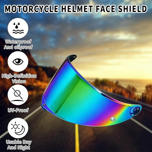 AGV K6 and K6S Visor (Gradient Green) - color: Gradient Green