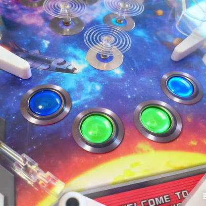 Electronic Arcade Pinball, Ball Shooting Desktop Game, Nostalgia Arcade Machine, Light and Sound Effects, Pinball Game for Kids & Adults Ages 6+
