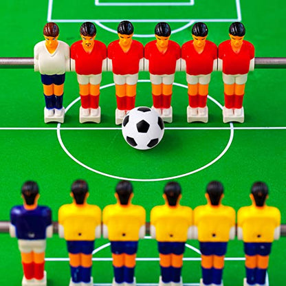 GSE Games & Sports Expert 6/12-Pack Foosball Table Replacement Balls, 36mm(1.42") Tabletop Soccer Football Balls for Foosball Table Accessories - color: White-6 Pack