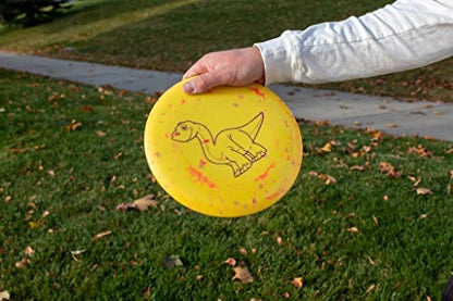 Brachiosaurus Easy-to-Throw Lightweight Disc Golf Mid-Range for Children by Dino Discs