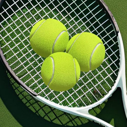 60/120 Pack Tennis Balls, Training Tennis Balls, Pet Dog Playing Balls, Practice Tennis Balls with Mesh Bag for Transport and Beginner Training - color: Yellow-60Pack