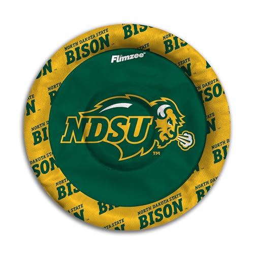 YouTheFan NCAA North Dakota State Bison Flimzee Bean-Bag Flying Disc - style: North Dakota State Bison