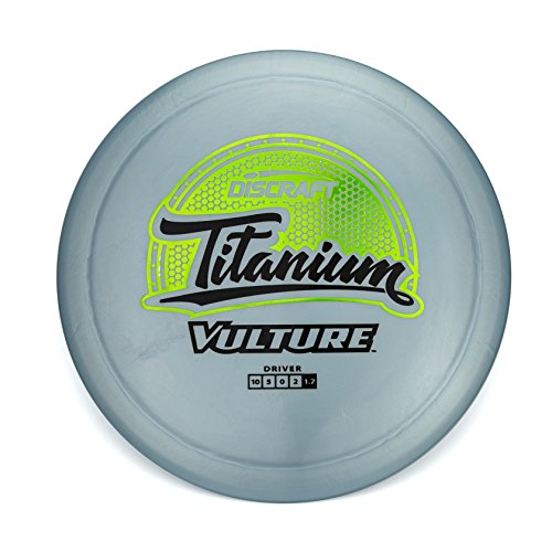 Discraft Titanium Vulture Distance Driver Golf Disc [Colors May Vary] - size: 175-176g