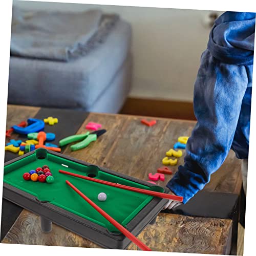 Abaodam Mini Billiard Table Game Toy Desktop Mini Pool Table for Boys and Girls Interactive Game for Adults Boy Girl