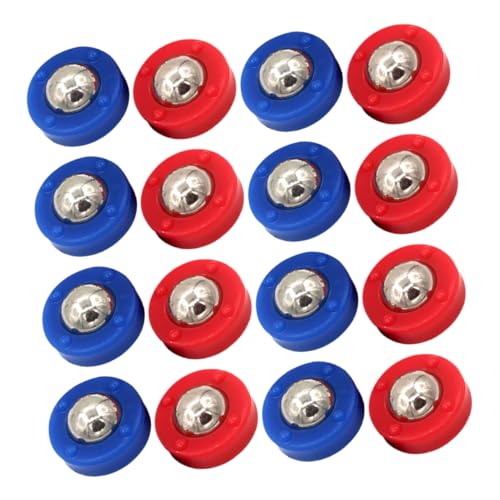 20pcs Shuffleboard Puck Parts Set Tabletop Shuffleboard Game Accessories Mini Roller Beads Replacement Components