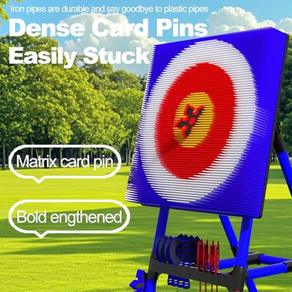 Foldable Plastic Axe Throwing Target Game, Axe Throwing Game for Backyard, Axe Throwing Game for Backyard, Party and Indoor/Outdoor Games