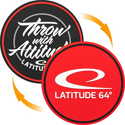 D·D DYNAMIC DISCS Flexible Disc Golf Mini | Mini Disc Golf Marker | Stylish Lightweight Disc Golf Accessory | Fits Easily in Your Pocket or Bag | - style: Latitude 64 - Throw with Attitude