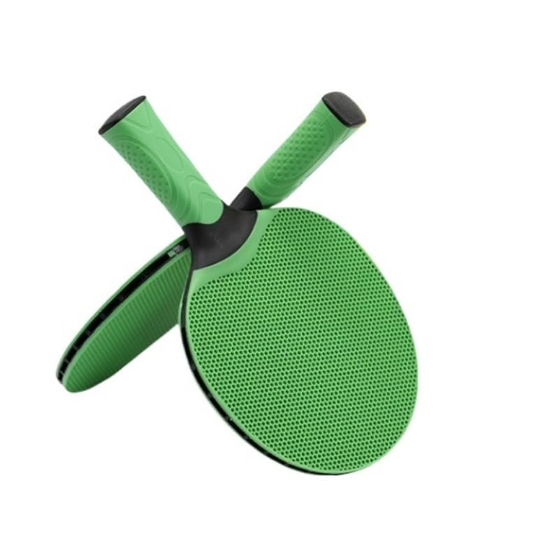 Table Tennis Bat Rubber Integrated Straight Handed Cross - color: Gray