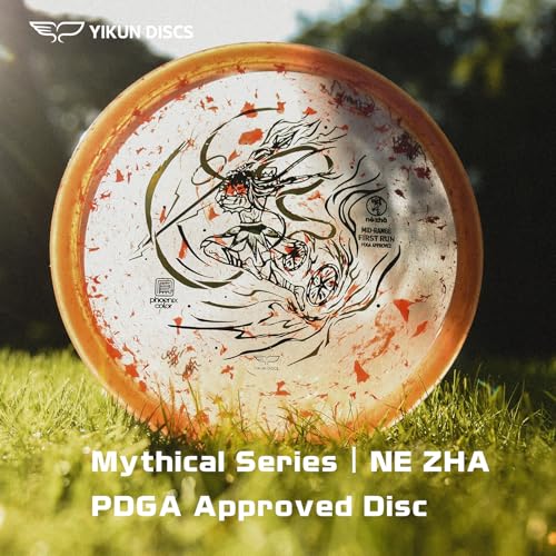 Yikun Disc Golf| Pro Worlds 2025 Limited Edition | | Fairway-Distance Hybrid Disc | Max 100m+ Flights for All Skill Levels | Late-Turn Glide & Reliable Fade | PDGA Approved 170-176g - color: black