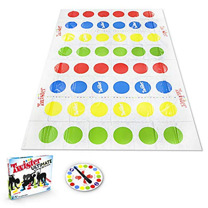 Twister Ultimate: Bigger Mat, More Coloured Spots, Family, Kids Party Game Age 6+; Compatible with Alexa (Amazon Exclusive) - style: Twister Ultimate