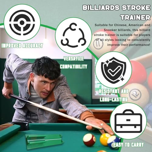 Pool Cue Straightness Checker, Stroke Trainer Billiards, Billiard Cue Straightness Checker, Pool Cue Lathe, Billiard Training Aids