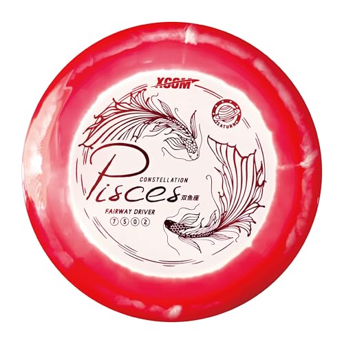 Disc Saturn-Pisces | Disc Golf Stable Straight Fairway Driver | PDGA Approved | Workhorse Control Driver | 165-170g | Stable Straight Flight