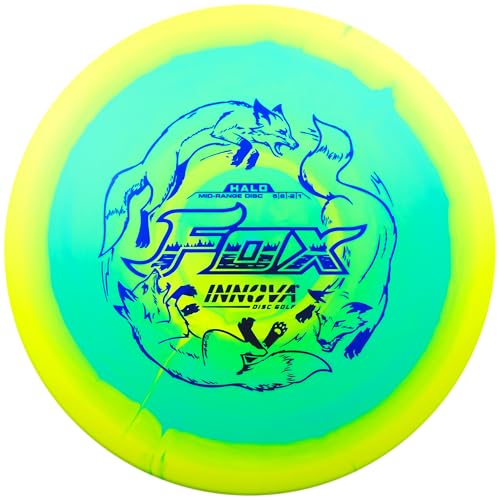 Innova Halo Star Fox Disc Golf Mid-Range, Far Gliding Mid-Range Disc (Colors Will Vary) - size: 165-169g