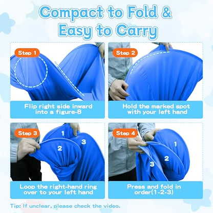 Granny Pants Yard Game Oversized Granny Pants Outdoor Games Party Set - color: Blue